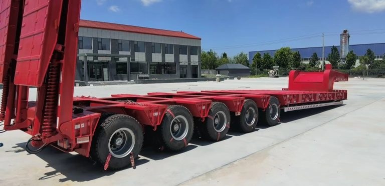 How to choose the manufacturer of 17.5 meter low flatbed semi-trailer