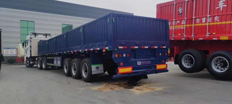 What is the turning radius of Shandong trailer?