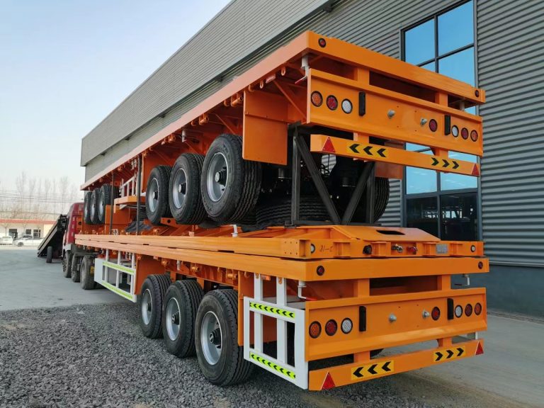 What are the characteristics of container semi-trailer?